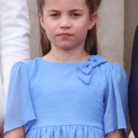 Patachou ! PRINCESS CHARLOTTE STYLE, Chiffon Dress in Cornflower Blue( 3YRS) - Picture 2 of 8